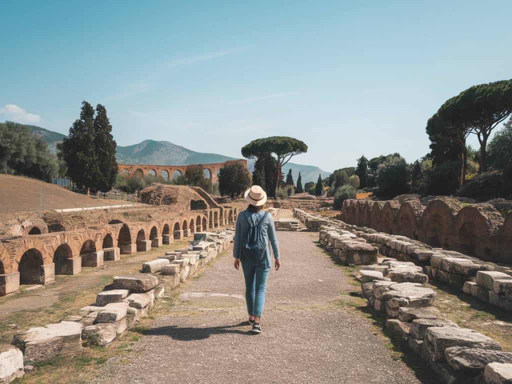 Gli acquedotti romani: camminare tra le rovine antiche nella campagna